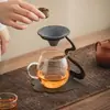 Nuevo Colador de Té Ant poroso de Moda con Diseño de Nube, Separador de Agua de Cerámica Creativo Micro-Poroso para Infusión de Té de Mandarina Verde Pequeña