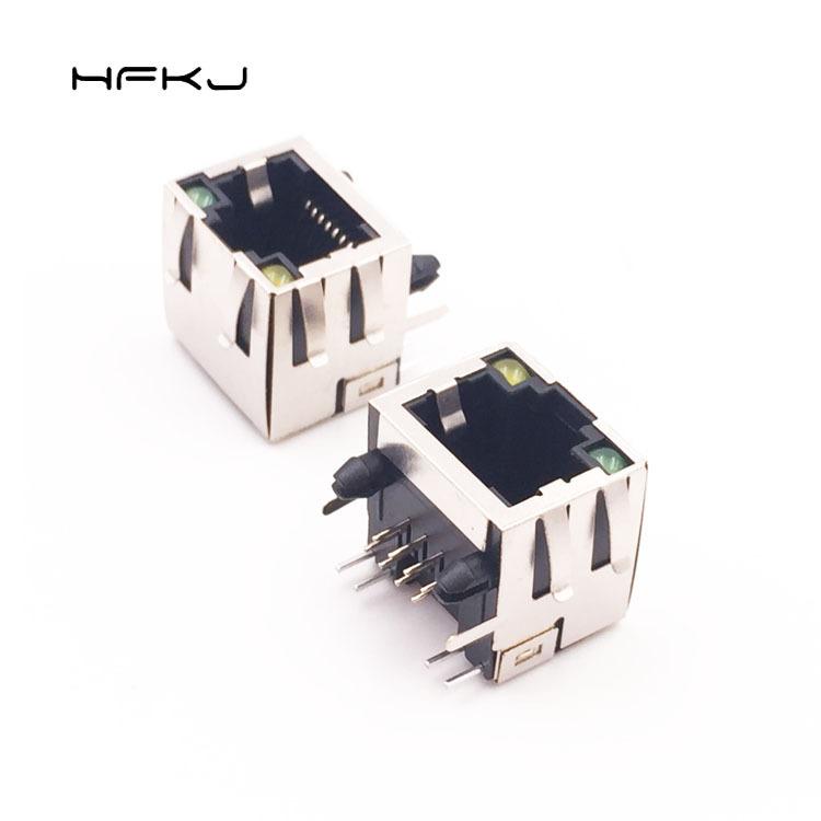 RJ45带灯带弹1