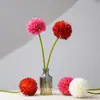 Venta al por mayor del fabricante Flor de Hortensia Pequeña Artificial de Cabeza Única Flor de Seda Flor Falsa Decoración del Hogar Bola de Cebolla Estilo Ins de Boda Transfronterizo