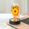 Presente de Dia dos Namorados para Professores: Arranjo de Flores Eternas, Buquê de Gipsofila Seca, Cravo, Rosa, Flor de Sabão, Presente Criativo