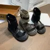 Sandalias Romanas Casuales de Diseño de Nicho Retro para Niñas Verano 2026 Nuevas Sandalias Elegantes de Correa Única Estilo Coreano