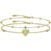 Pulseras de 26 Letras Transfronterizas de Aliexpress, Versátiles para el Uso Diario, Estilo Simple, Adecuadas para Viajes a la Playa, Venta al por Mayor de Joyería