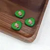 Série Papai Noel Coração de Renda Contas com Furo Central Pulseira Colar DIY Caneta com Contas Acessórios de Joias Acrílicos