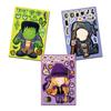 8 pegatinas de personajes de disfraz de Halloween DIY carcasa de teléfono móvil pintura de pared libro de mano decoración de escritorio ins