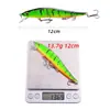 Aliexpress Cebo Señuelo 12cm/13.5g Señuelo Minnow Plástico Artificial Señuelo Duro Equipo de Pesca