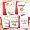 1 Pieza/Set Set de Sobres para Tarjetas de Felicitación Navideña de Agradecimiento Set de Tarjetas Postales con Mensaje de Agradecimiento