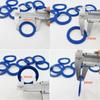 Junta de sellado de tubería de alcantarillado para fregadero de cocina transfronterizo anillo de goma de 45 mm conector de tubería de desagüe para lavabo de verduras accesorios de almohadilla plana