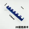 Clips de Presión de PVC Rojos para Tubo Eléctrico, Clips de Fijación de Plástico en Forma de U para Tuberías de Agua, Clips de Montaje Serie 20 25