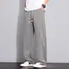 Pantalones Casuales Anyang para Hombre, Pantalones Rectos Elásticos Versátiles Holgados, Nuevo Estilo Primavera y Verano 2026, Pantalones de Negocios Modernos para Hombre