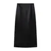 Atacado de roupas femininas transfronteiriço 2026 verão novo estilo europeu e americano moda sexy justa bodycon saia com fenda