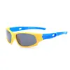 Gafas de Sol Polarizadas de Silicona para Niños Gafas de Ciclismo para Niños y Niñas Deportes al Aire Libre Genial Modelo Infantil 816