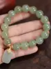 Pulsera Hebilla de Paz para Mujer, Hebilla Doble Felicidad, Pulsera Estilo Chino Nuevo, Retro, Sencilla, Elegante, Estilo Lujo Ligero Joyería de Mano al por Mayor