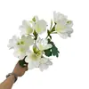 Flores Artificiais para Casamento Fragrância Orquídea da Neve Flores de Chão para Casamento Caminho Floral Decoração Floral Falsa Fundo de Palco Flores Decorativas Transfronteiriças