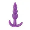 Tapón Anal de Silicona Juguetes Sexuales Juguetes para Adultos Dispositivos de Masturbación para Hombres y Mujeres Estimulación Anal Punto G Comercio Exterior
