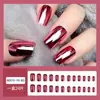 Peças de nail art direto da fábrica para usar nail olho de gato, Aurora, patches de nail art de cor mágica podem ser personalizados e desenhados
