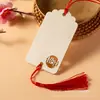 Tarjetas de Deseos, Etiquetas de Madera, Etiquetas Colgantes de Bendición para Árboles, Decoraciones Festivas para Lugares Pintorescos, Pequeños Carteles de Madera en Blanco Hechos a Mano, Etiquetas de Paz, Tarjetas de Deseos