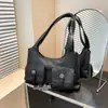 Bolsa Grande de Grande Capacidade Transfronteiriça para Mulheres Verão 2025 Nova Casual Nicho Bolsa de Ombro Único para Axila para Trabalho e Deslocamento Bolsa Tote