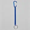 Alicates de pesca atacado, corda de segurança de fio de aço, alicate de isca retrátil automático, corda de proteção para vara de pesca, acessórios de grampo de peixe, mola anti-emaranhamento