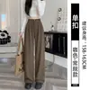 Pantalones de traje negros para mujer, pantalones formales profesionales de otoño, talla petite, adecuados para el trabajo y el trayecto diario, con un diseño fluido, de pierna recta y ancha
