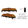 Gabinete Triangular para Chimenea con Fuego Electrónico de Forma Irregular, Calefacción de Pared de Fondo de Estufa de Arco Semicircular en Forma de L Empotrada, Otros