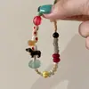 Pulsera de Cuentas de Dopamina Colorida 2024 Nueva Tendencia Nicho Alta Gama Linda Pulsera de Perro Dachshund con Encanto Infantil