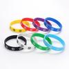 Cross-border nova Copa do Mundo Qatar futebol pulseira fãs clube lembrança atacado silicone pulseira homens