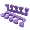 Separador de Dedos para Uñas de Pies Esponja de Eva Separador de Dedos de Pies y Manos Esponja Separadora de Dedos Herramienta de Aislamiento para Esmalte de Uñas Herramienta Auxiliar