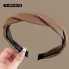 Nueva diadema de alta gama 2026, peine para el cabello estilo Maillard para peinar y arreglar los cabellos sueltos, accesorio para el cabello de uso diario estilo coreano para usar al aire libre