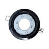 Soquete de lâmpada GX53 preto luminária de teto GX53 invólucro cobre niquelado fonte de luz LED