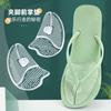 Chanclas, chanclas, almohadilla frontal, pantuflas, invisibles, autoadhesivas, media almohadilla de palma, partículas, antideslizantes, almohadilla de suela amortiguadora