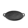 Grelha de Acampamento ao Ar Livre, Chapa de Churrasco Estilo Coreano, Grelha para Fogareiro Portátil (Cassete), Chapa de Ferro, Chapa Antiaderente Maifan Stone