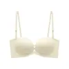Punto Hebilla Delantera Innovador Sin Tirantes Sexy Ropa Interior Femenina Sin Costuras Recogida Pecho Pequeño Fijo Hermosa Espalda Ajuste Sujetador