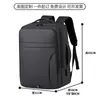Mochila de Negocios de Moda para Hombre con Logo Personalizado, Mochila Impermeable de Gran Capacidad para Viajes y Commuting, Mochila de Viaje Ligera