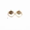 Versión coreana directa de fábrica de joyas irregulares ovaladas geométricas perladas, accesorios de joyería DIY, tocados, pendientes, explosiones