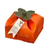 Caixa de Doces 2023 Nova Sacola de Doces de Caqui Caixa de Doces para Casamento Embalagem de Caixa de Presente de Alto Nível Caixa de Doces Suprimentos para Casamento