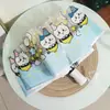 Guarda-chuva Transparente com Design de Gato Branco, Totalmente Automático, Estilo Anime, Manual, Fofo, Alto Valor Estético, Dobrável, para Influenciadoras Femininas, Crianças, Desenhos Animados, Estudantes