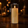 Lámpara de Velas de Simulación Transfronteriza Lámpara de Vela Electrónica LED Universal Lámpara de Vela de Plástico Simple Lámpara de Atmósfera para Fiesta Festiva