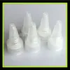 Tapa de punta transparente 20-410 tapa de punta tapa de rosca tapa de calentamiento eléctrico tapa elástica tapa de rosca de 20 mm tapa de punta de PP