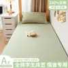 Lençol de Cama de Dormitório Universitário 100% Algodão com Elástico 90x190cm Conjunto de Lençóis de Cama de Dormitório Individual Protetor de Colchão Tudo Incluído