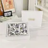 Ouge D's Serie Jardín Granville Vajilla Moda Retro Hueso de Porcelana Tazón, Cuchara y Plato Set de Caja de Regalo Recomendado para Regalar