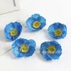 Materiales para Manualidades de Cabezas de Amapola Simuladas, Accesorios para Tocados Estilo Antiguo Hanfu, Flores, Flores Artificiales, Arreglo de Escena con Flores Simuladas