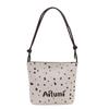 Bolso de Mujer con Carta Transfronteriza 2024 Nuevo Moda Simple Retro Texturizado Estilo Occidental Estilo Coreano Simple Bolso Cubo para el Día a Día