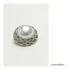 Botones Metálicos de Perla y Diamante Yisen Xiaoxiang Botones de Abrigo de Tweed de Alta Gama Botones de Chaleco Chino Cosidos a Mano