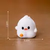 Figuras de pato creativas y lindas, decoraciones para casas de muñecas DIY, accesorios de bolsa sorpresa, adornos para paisajes en miniatura