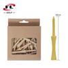 Buddha Power Vendas Diretas de Fábrica Tees de Golfe Transfronteiriços de Alta Qualidade Tees Limitadores de Golfe Tees de Madeira Opções Bicolores