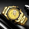 Reloj de hombre relojes reloj de cuarzo de aspecto elegante impermeable luminoso de negocios reloj de comercio exterior hombres
