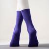 Calcetines de Yoga Antideslizantes para Pies Pilates Deportes Fitness Danza Bailar Ejercicios Coloridos Medianos-largos Algodón Combinables