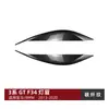 Adequado para BMW Série 3 GT F34 2013-2020 sobrancelha do farol dianteiro adesivo de carroceria modificação externa