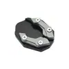 Placa de Cavalete Modificada para Veículo Elétrico de Motocicleta, Base Antiderrapante para Cavalete Lateral de Motocicleta, Almofada de Cavalete Niu com Base Ampliada