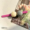 Pinza para el pelo de lunares de dopamina para mujer, Pinza lateral dulce y versátil, Pinza Bb linda, Pinzas de colores para flequillo y cabello, Pasador de moda